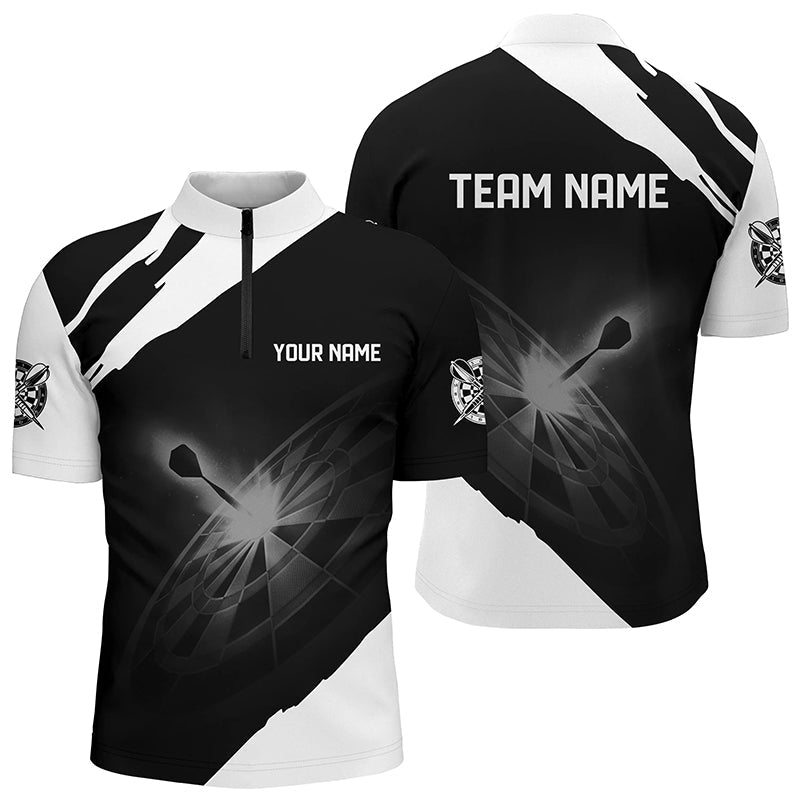 Black White Personalized Darts Custom Dart Dart