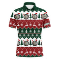 Christmas Tree Snowflakes Darts Quarter-Zip Custom Christmas Darts