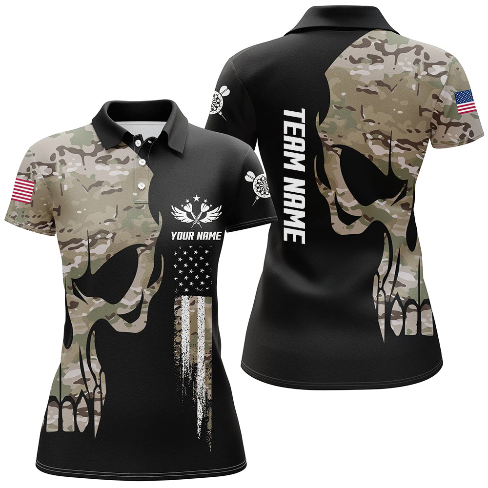 Skull Camouflage American Flag Darts Patriotic Dart