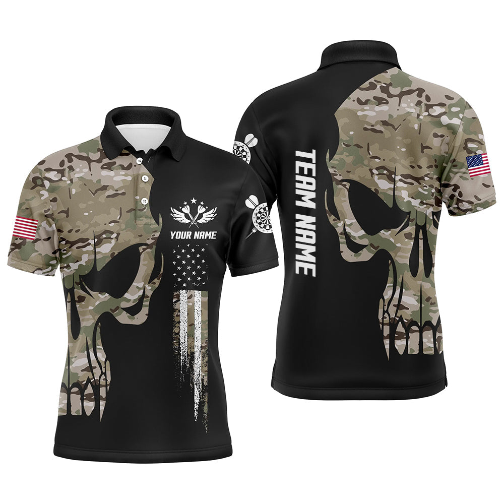 Skull Camouflage American Flag Darts Patriotic Dart