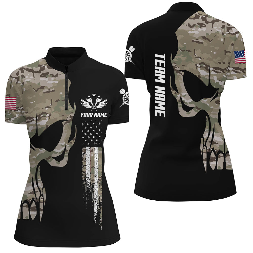Skull Camouflage American Flag Darts Patriotic Dart