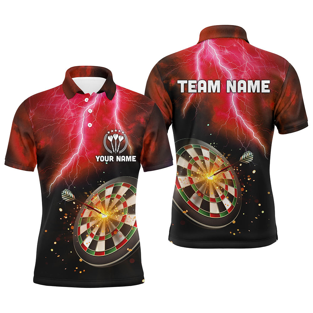 Personalized Thunder Lightning Red Darts Custom Dart