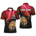 Personalized Thunder Lightning Red Darts Custom Dart