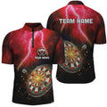 Personalized Thunder Lightning Red Darts Custom Dart