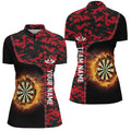 Red Camo Flame Darts Board Darts Custom Dart
