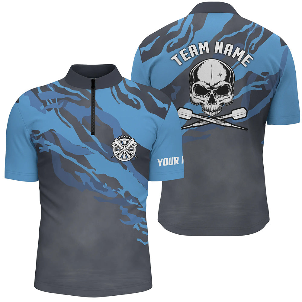Personalized Blue Skull Darts Custom Darts Dart