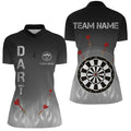 Gradient Black Grey Fire Flame Darts Custom Cool Darts
