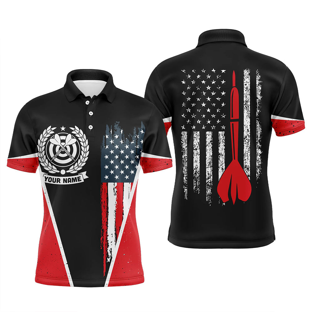 Retro American Flag Darts Custom Name Patriotic Darts
