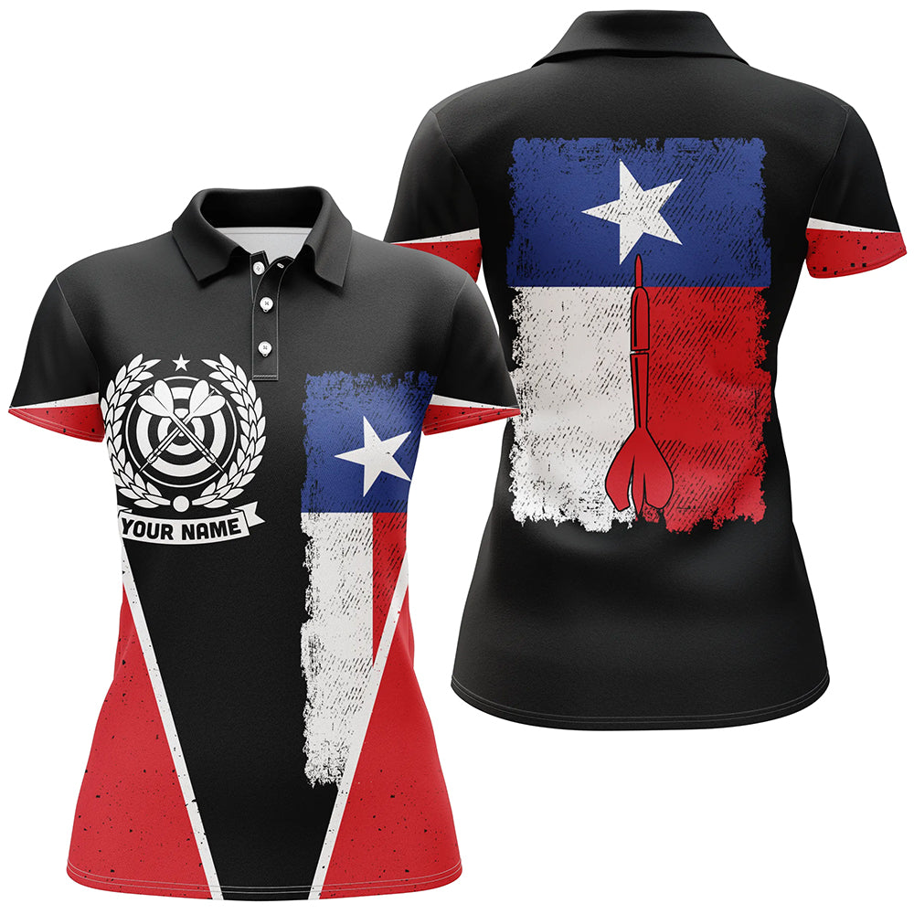 Retro Texas Flag Darts Custom Name Patriotic Darts