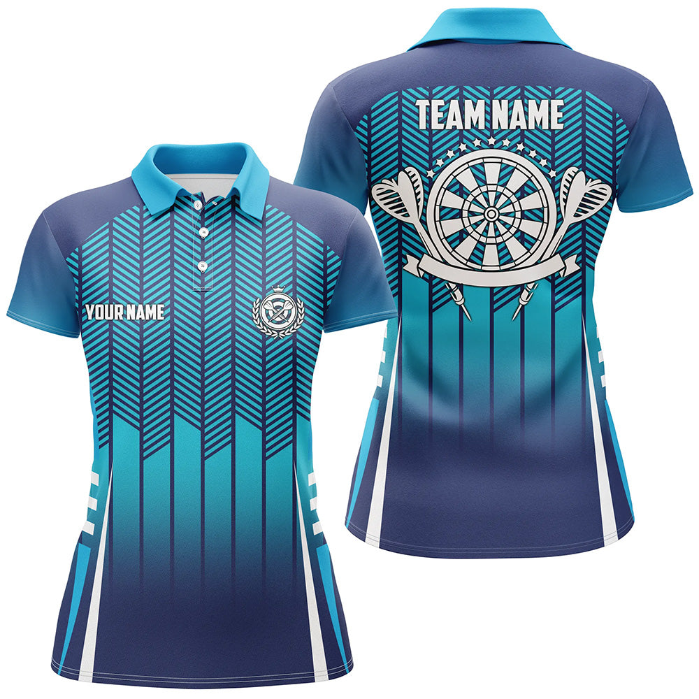 Personalized Sport Style Blue Gradient Darts Cool Darts
