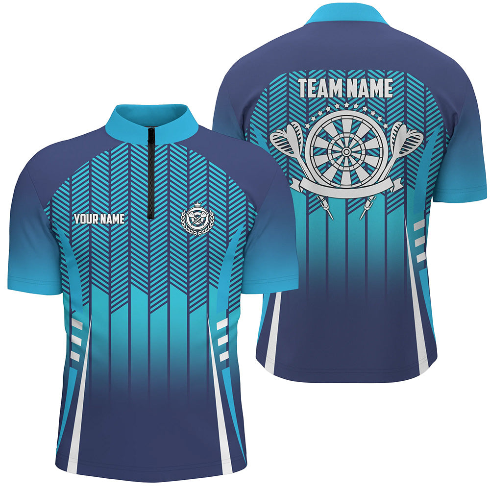 Personalized Sport Style Blue Gradient Darts Cool Darts