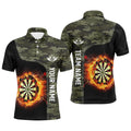 Green Camo Flame Darts Board Custom Darts Dart