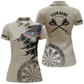 Eagle Retro American Flag Patriotic Darts Grunge Custom Men Dart