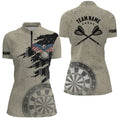 Eagle Retro American Flag Patriotic Darts Grunge Custom Men Dart