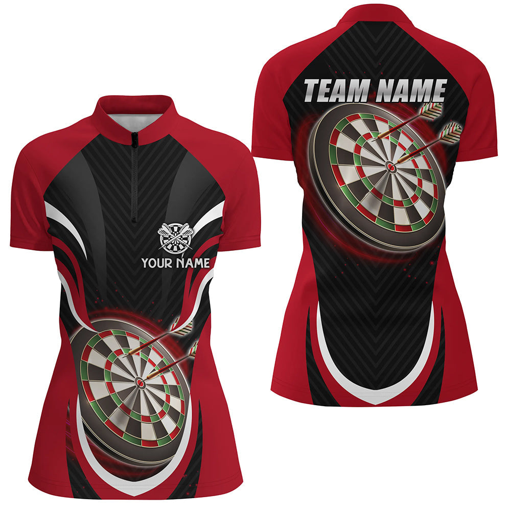 Personalized Black Red Darts Custom Dart Dart
