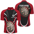 Personalized Black Red Darts Custom Dart Dart