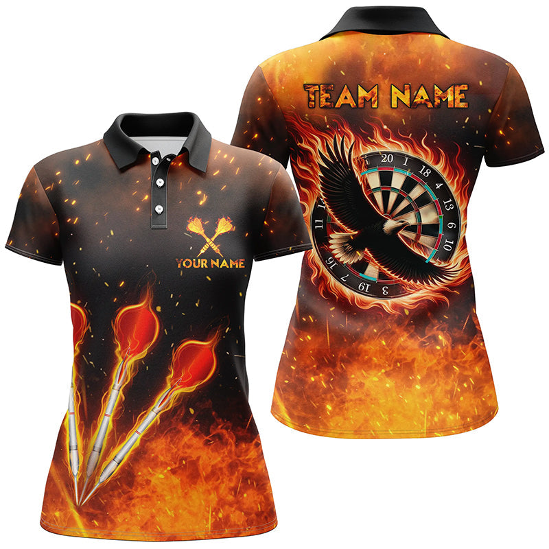 Orange Fire Flame Eagle Darts Custom Darts Dart