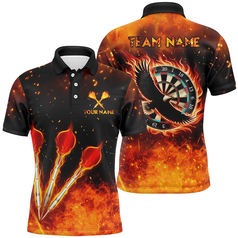 Orange Fire Flame Eagle Darts Custom Darts Dart