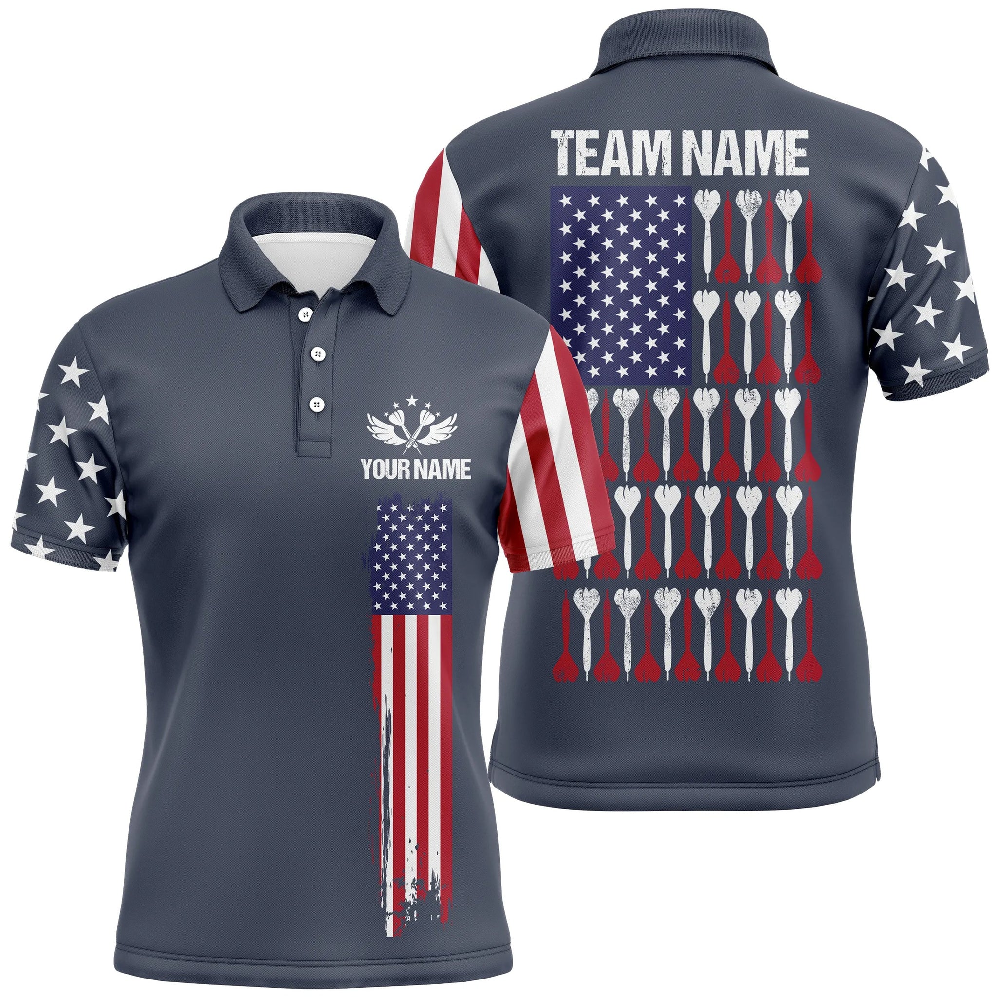 American Flag Navy Darts Custom Patriotic Darts Dart