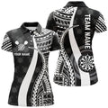 Black White Tribal Personalized Darts Quarter-zip Custom Cool Dart