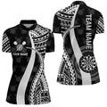 Black White Tribal Personalized Darts Quarter-zip Custom Cool Dart