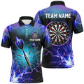 Purple Thunder Lightning 3D Darts Dart Custom Dart
