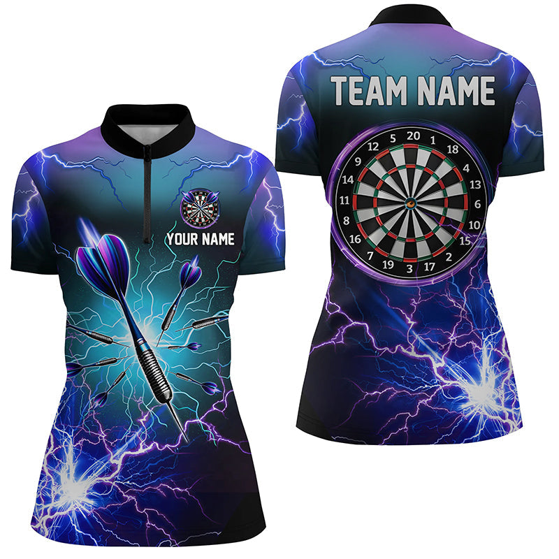 Purple Thunder Lightning 3D Darts Dart Custom Dart