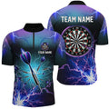 Purple Thunder Lightning 3D Darts Dart Custom Dart