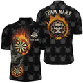 Personalized Darts Flame Skull Custom Fire Crazy Darts