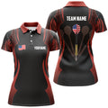Personalized Black Red Darts American Flag Patriotic Women Dart