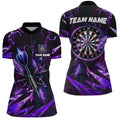 Purple Thunder Lightning 3D Darts Custom Women Dart Dart