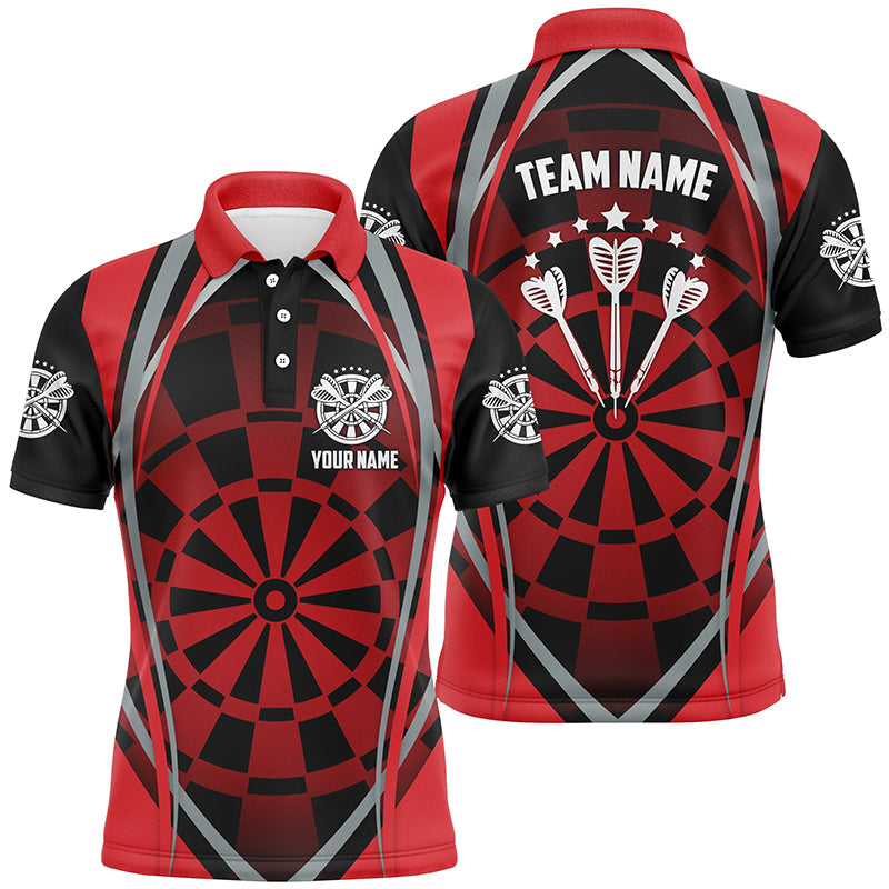 Personalized Dart Board Red Black Cool Darts Dart
