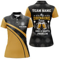 My Drinking Team Beer Darts Black Yellow Custom Darts