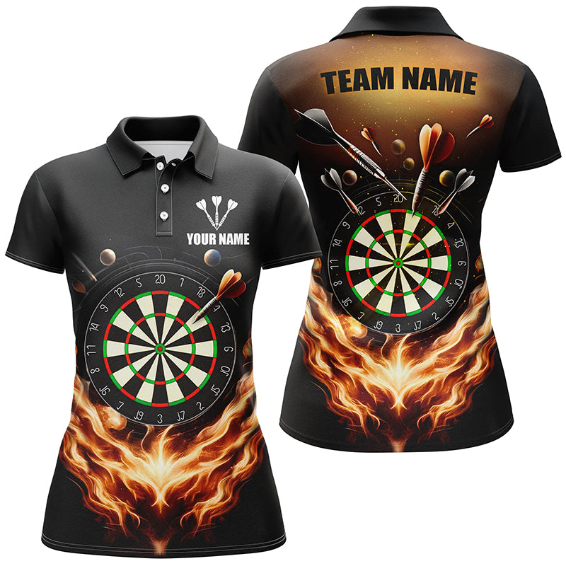 Black Orange Fire Flame Darts Custom Darts Dart