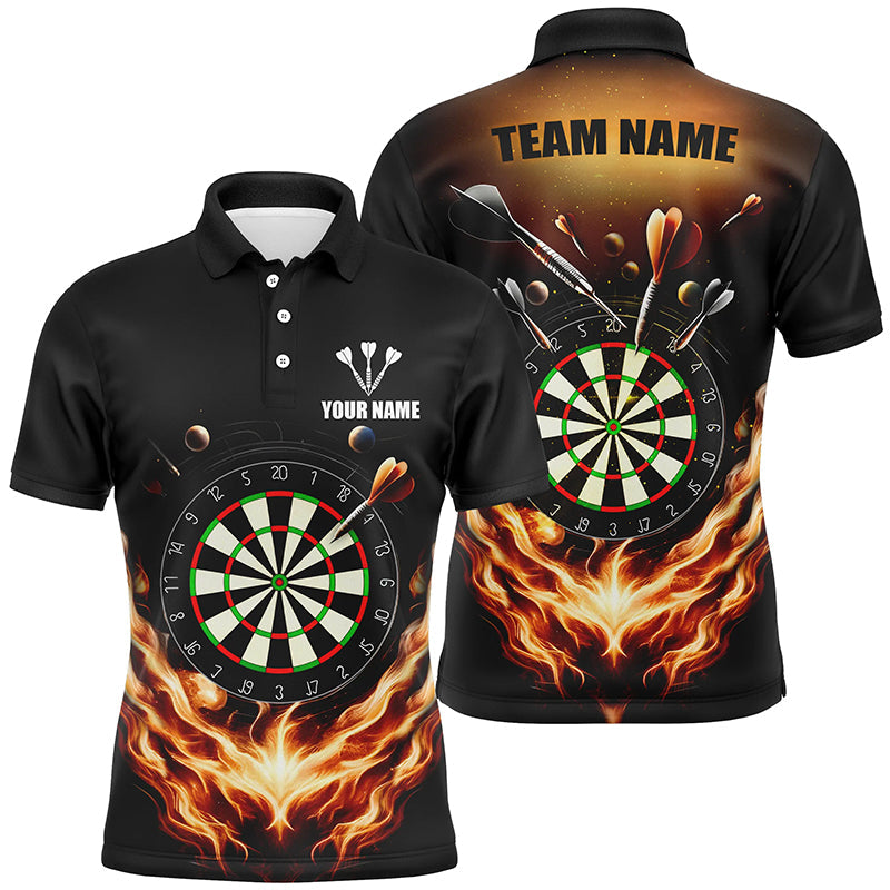 Black Orange Fire Flame Darts Custom Darts Dart