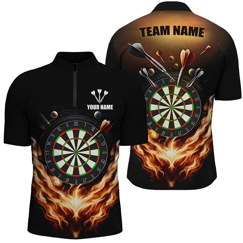 Black Orange Fire Flame Darts Custom Darts Dart