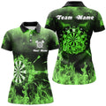 Green Fire Flame Darts Custom Darts Dart