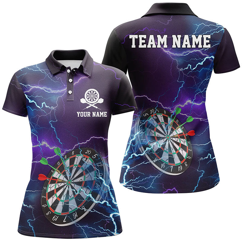 Personalized Thunder Lightning Purple Darts Custom Dart