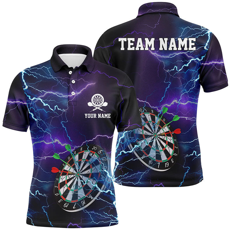 Personalized Thunder Lightning Purple Darts Custom Dart