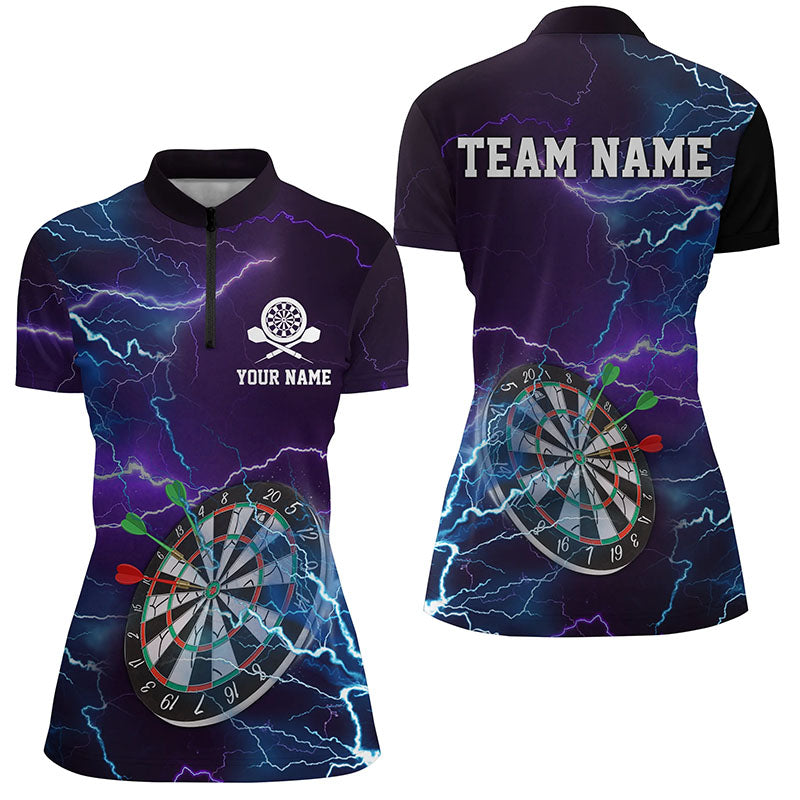 Personalized Thunder Lightning Purple Darts Custom Dart