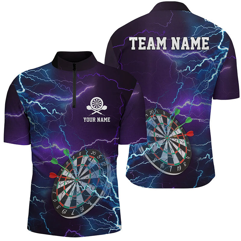 Personalized Thunder Lightning Purple Darts Custom Dart