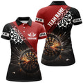 Black Red Darts Fire Personalized Custom Dart