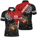 Black Red Darts Fire Personalized Custom Dart