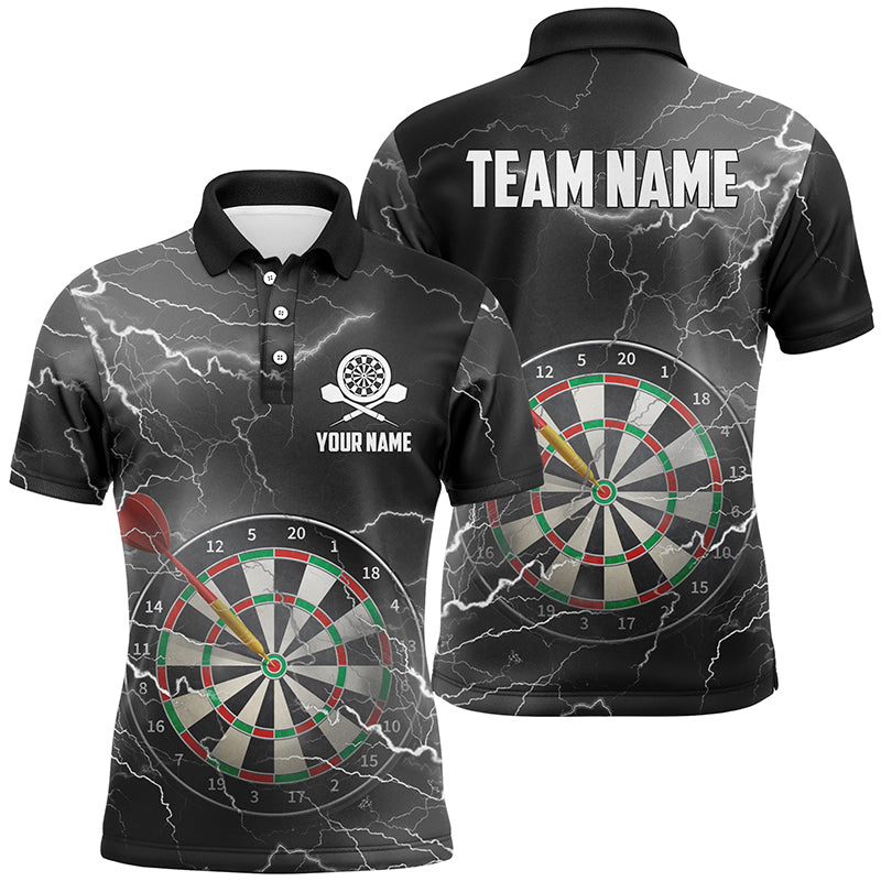 Thunder Lightning Black Grey Darts Custom Darts Dart
