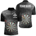 Thunder Lightning Black Grey Darts Custom Darts Dart