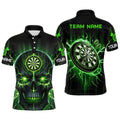 Black Green Skull Darts Custom Scary Darts Dart