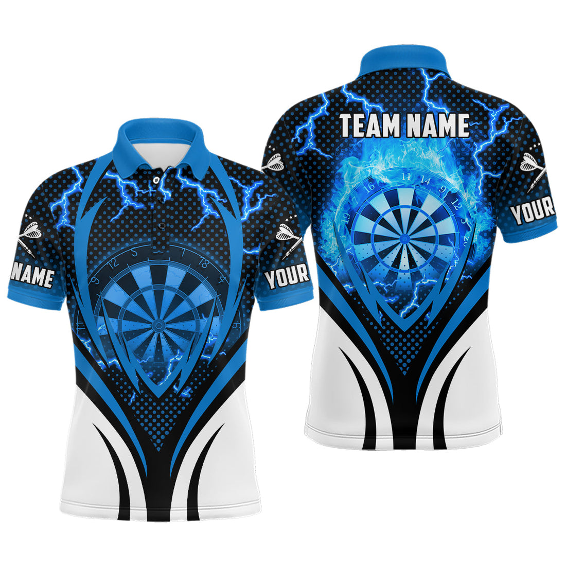 Blue Thunder Lightning Darts Custom Darts Dart