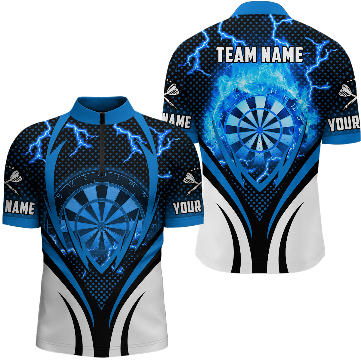 Blue Thunder Lightning Darts Custom Darts Dart