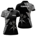 Lightning Tribal Black White Personalized Darts Darts