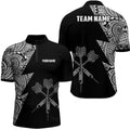Lightning Tribal Black White Personalized Darts Darts